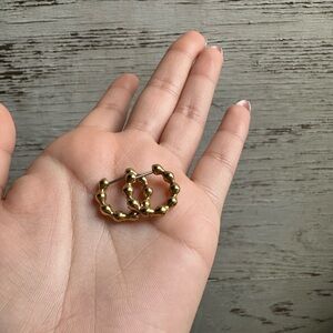 Ana Luisa bubble hoops earrings